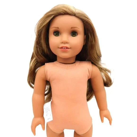 American Girl GOTY Lea 18" Doll with Meet Outfit and Book Retired 2016 - Picture 3 of 9